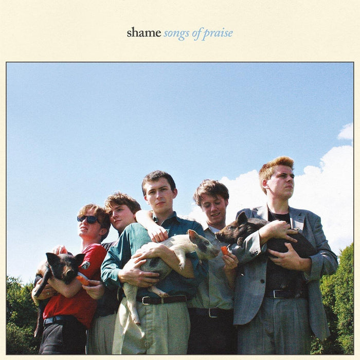 SHAME Songs Of Praise LP Indies Only Baby Blue Vinyl NEW 2018