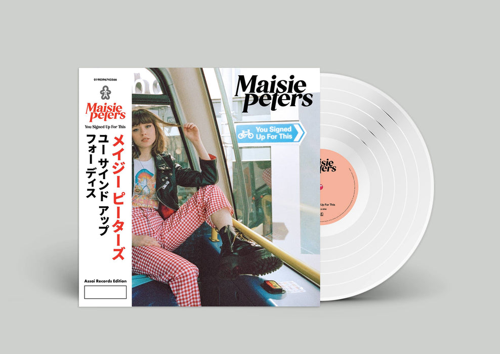 Maisie Peters You Signed Up For This Vinyl LP White Colour Assai Signed Edition 2021