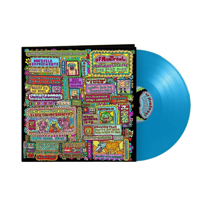 Of Montreal Freewave Lucifer F*ck F*ck F*ck Vinyl LP Cyan Colour 2022