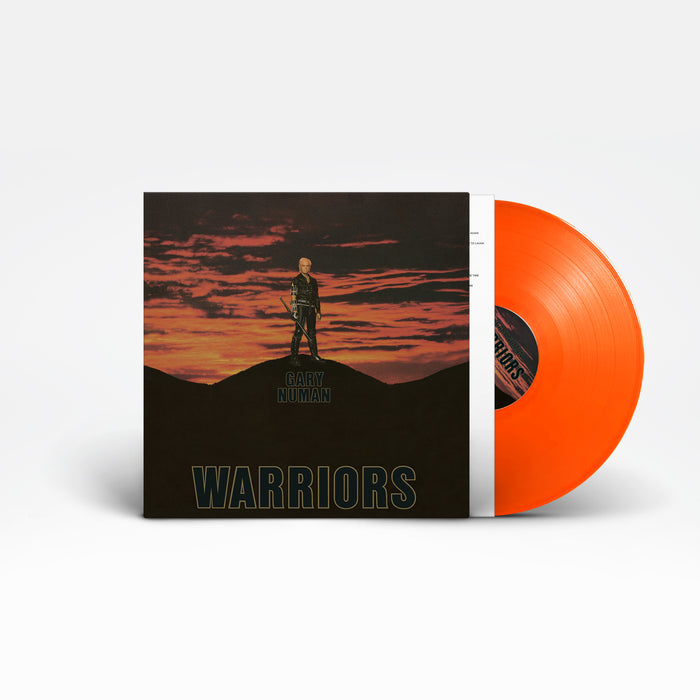 Gary Numan Warriors Vinyl LP Orange Colour 2021