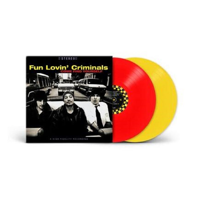 Fun Lovin' Criminals Come Find Yourself Vinyl LP 25th Anniversary Red & Yellow Colour 2021