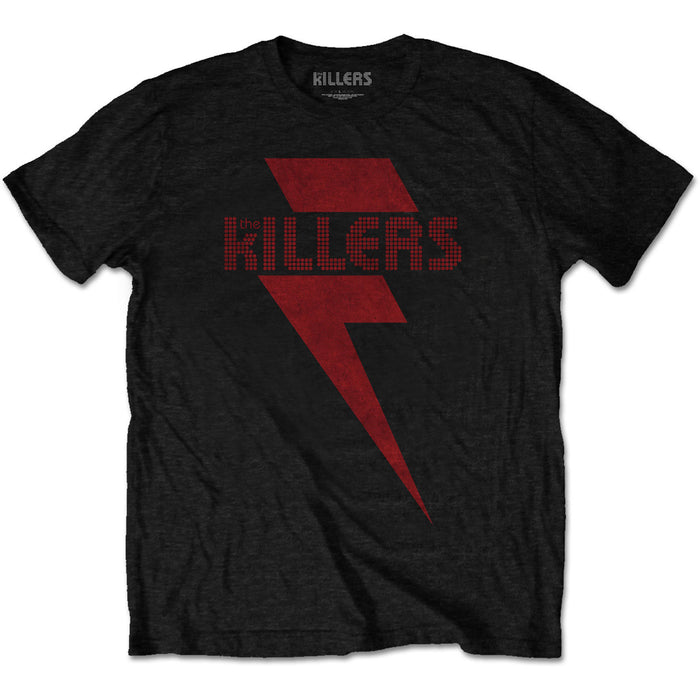 THE KILLERS Red Bolt MENS Black MEDIUM T Shirt NEW OFFICIAL