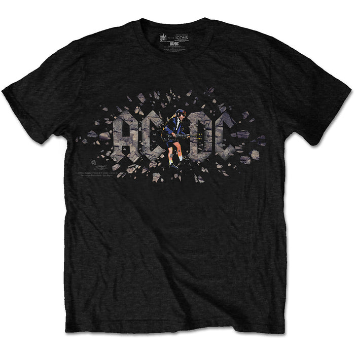 AC/DC About To Rock Black Medium Unisex T-Shirt