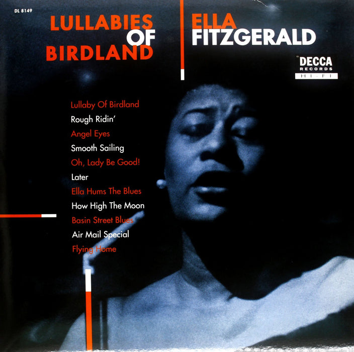 ELLA FITZGERALD LULLABIES OF BIRDLAND LP VINYL 33RPM NEW