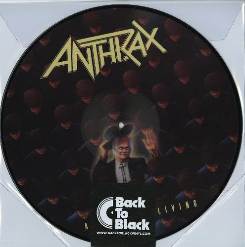 ANTHRAX AMONG THE LIVING LP VINYL 33RPM NEW