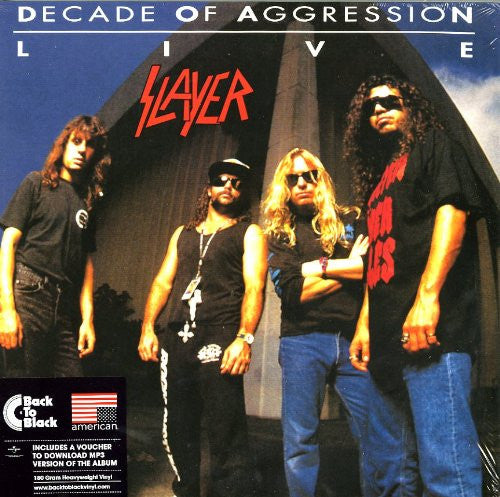 SLAYER LIVE DECADE OF AGGRESSION LP VINYL 33RPM NEW