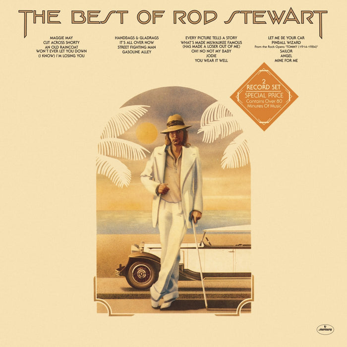 Rod Stewart The Best Of Rod Stewart LP Vinyl New  2014