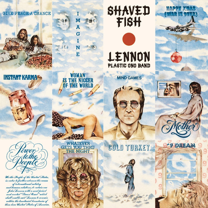 John Lennon Shaved Fish LP Vinyl New  2014