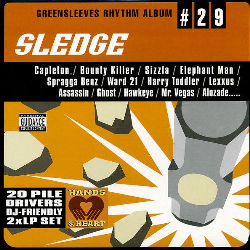 SLEDGE RIDDIM LP VINYL NEW 33RPM