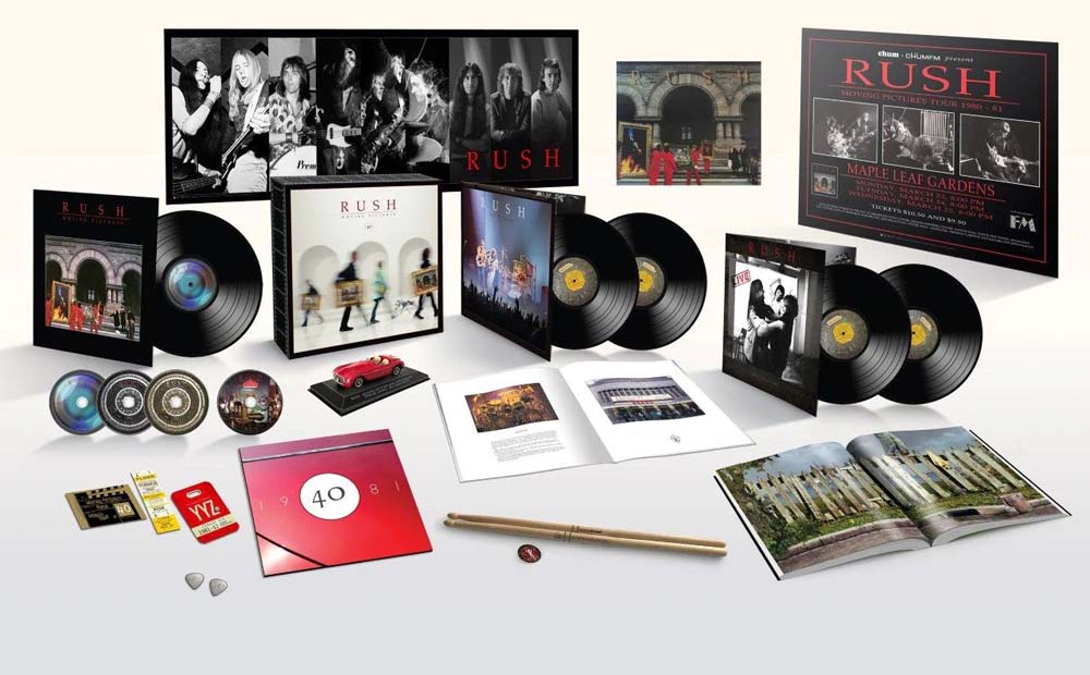 Rush Moving Pictures Vinyl LP 40th Anniversary Super Deluxe Edition 2022