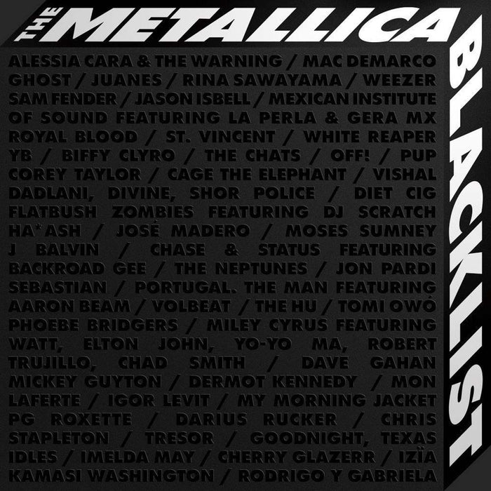 Metallica The Metallica Blacklist Vinyl LP Boxset 2021