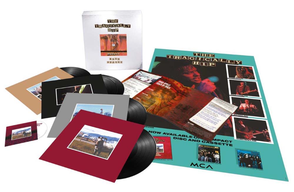 The Tragically Hip Road Apples Vinyl LP 30th Anniversary Deluxe Boxset 2021