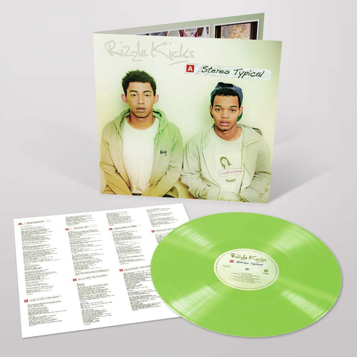 Rizzle Kicks Stereo Typical Vinyl LP Green Colour RSD 2022