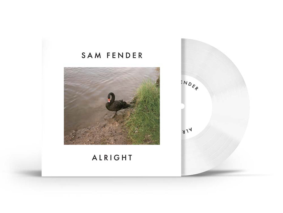 Sam Fender Alright/The Kitchen (Live) 7" Vinyl Single White Colour RSD 2022