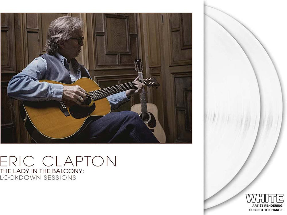 Eric Clapton The Lady In The Balcony Lockdown Sessions Vinyl LP Creamy White Colour 2023