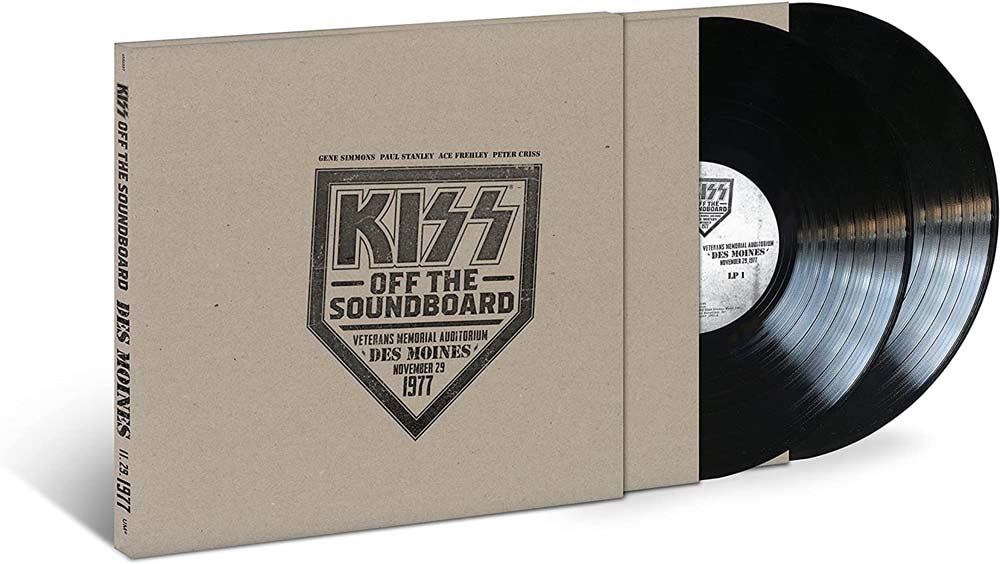 Kiss Off The Soundboard: Des Moines Vinyl LP 2022