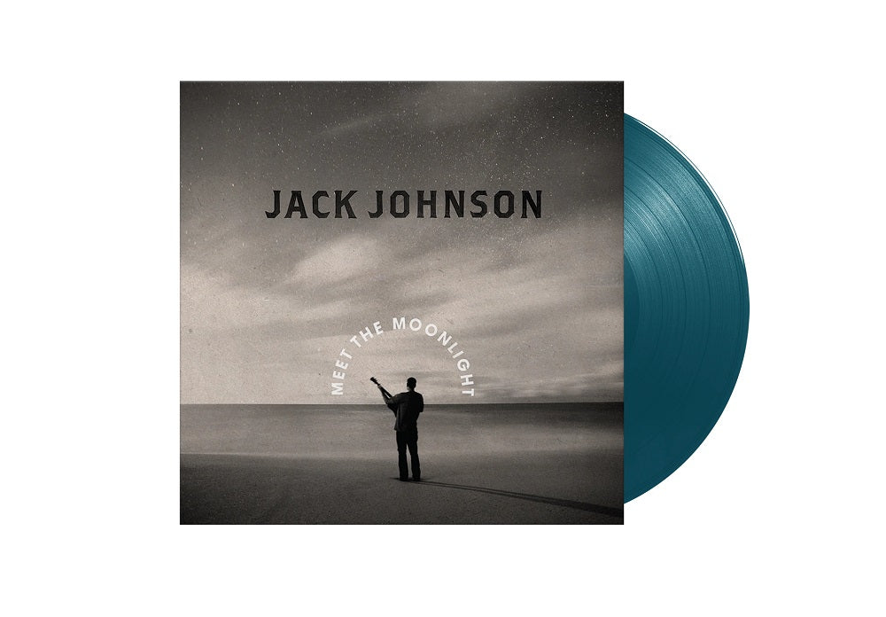 Jack Johnson Meet The Moonlight Vinyl LP Indies Sea Blue 2022