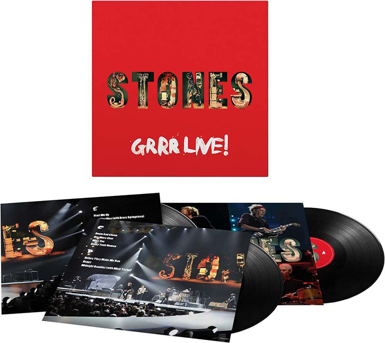 The Rolling Stones Grrr Live! Vinyl LP 2023