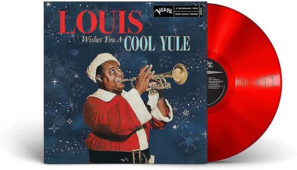 Louis Armstrong Louis Wishes You A Cool Yule Vinyl LP Red Colour 2022