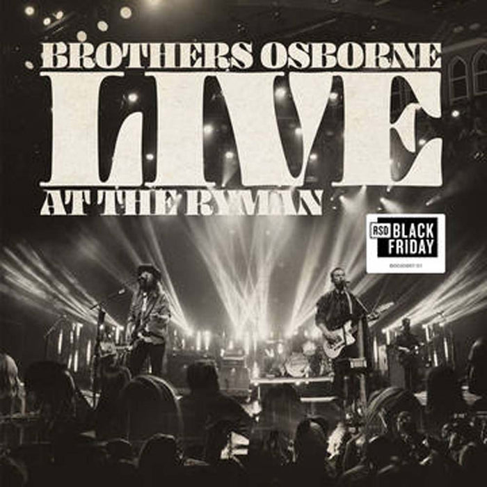 Brothers Osborne Live At The Ryman Vinyl LP Black Friday 2019