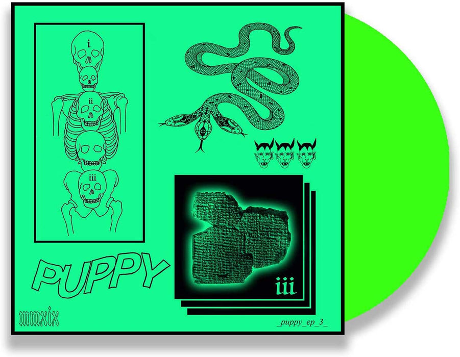 Puppy III Vinyl LP Indies Transluscent Green Colour 2020