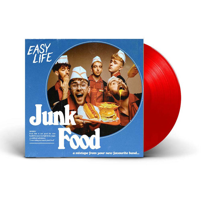 Easy Life - Junk Food Vinyl LP Indies Ltd Ketchup Red 2020