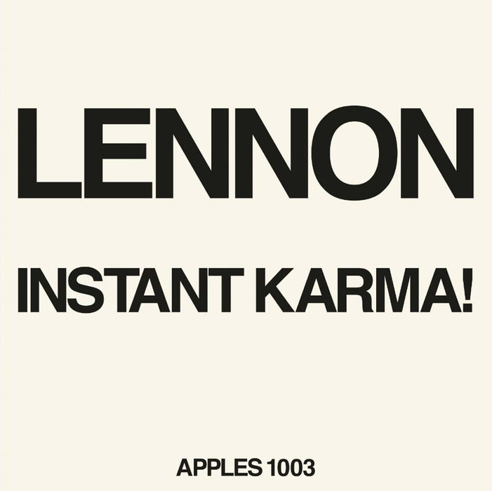 John Lennon Instant Karma! Vinyl 7" Single RSD 2020