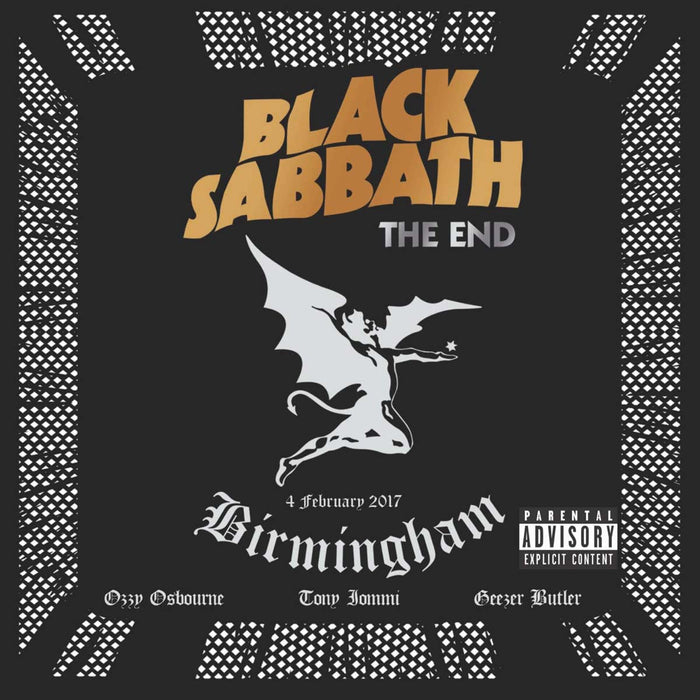 Black Sabbath - The End Vinyl LP Transparent Blue 2020