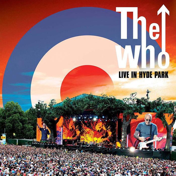 The Who - Live In Hyde Park 2015 Vinyl LP Red White & Blue Colour 2020