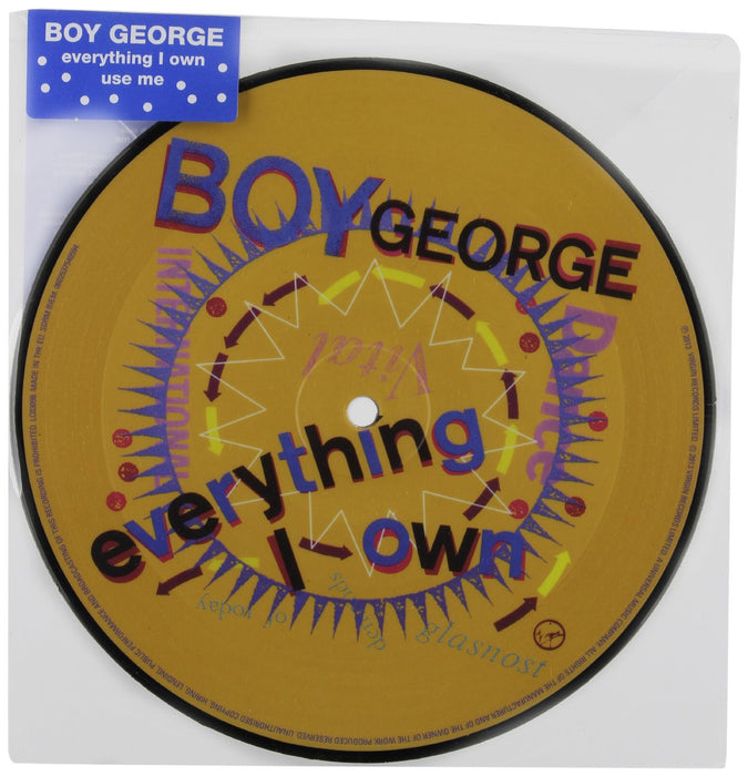 BOY GEORGE EVERYTHING I OWN 7 INCH VINYL SINGLE NEW 45RPM