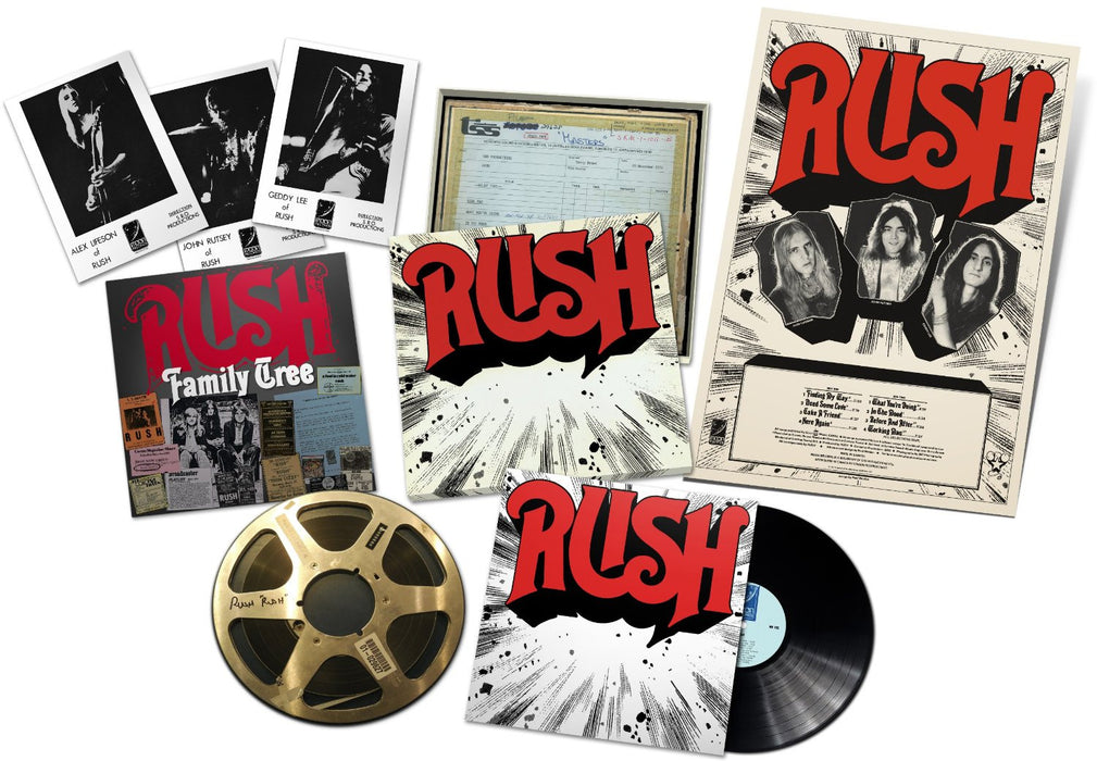 RUSH REDISCOVERED LP VINYL 33RPM NEW