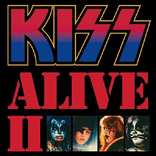 KISS ALIVE II LP VINYL NEW 2014 33RPM