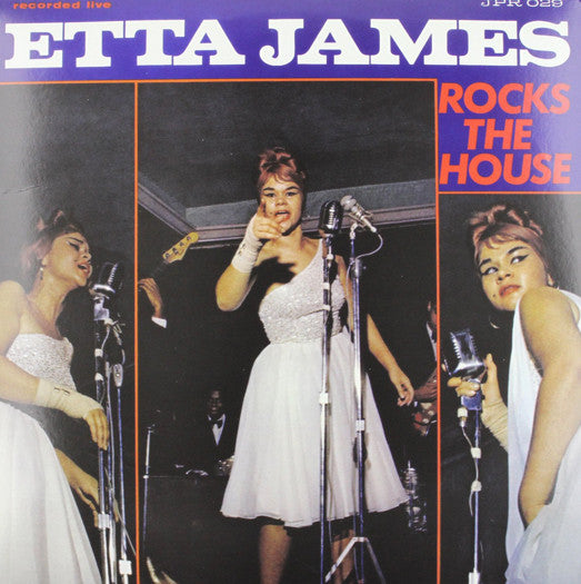 ETTA JAMES ROCKS THE HOUSE BLUE LP VINYL NEW (US) 33RPM