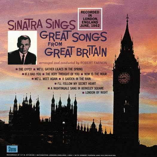 FRANK SINATRA GREAT SONGS FROM GREAT BRITAIN LP VINYL NEW 33RPM