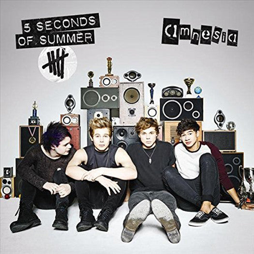 5 SECONDS OF SUMMER AMNESIA 7 INCH VINYL SINGLE NEW 45RPM 2014