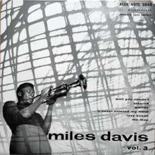 MILES DAVIS VOL 3 LP VINYL NEW (US) 33RPM