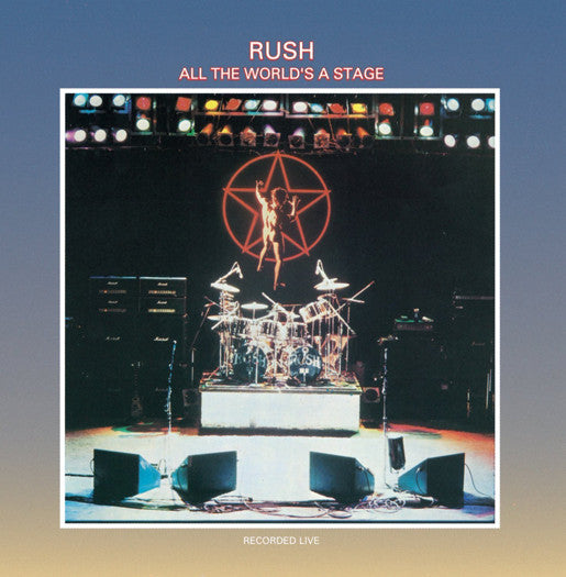 Rush All The Wordls A Stage Vinyl LP 2015