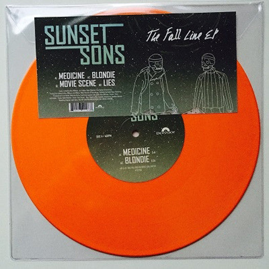 SUNSET SONS THE FALL LINE 10" EP VINYL NEW 2015 45RPM