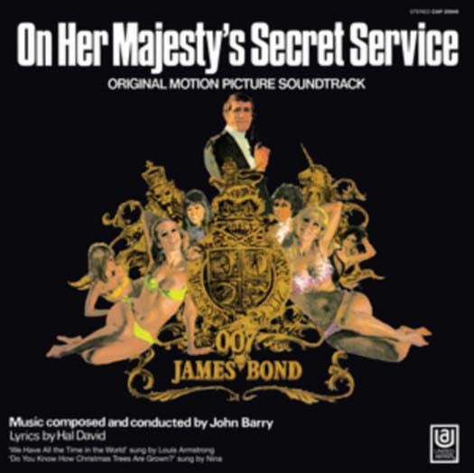 ON HER MAJESTY'S SECRET SERVICE SOUNDTRACK LP VINYL NEW 33RPM