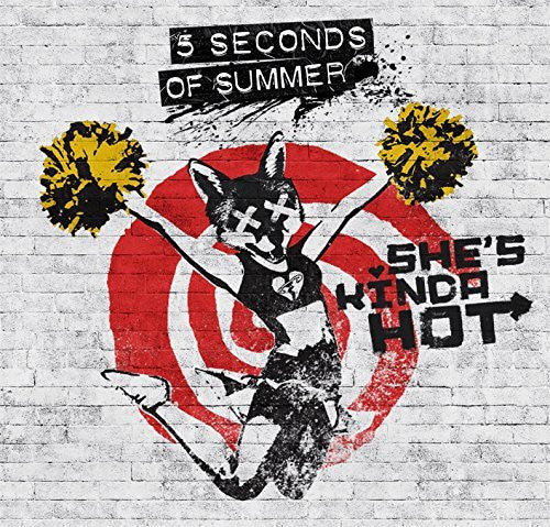 5 Seconds Of Summer She's Kinda Hot Vinyl 7" Single Red Colour 2015