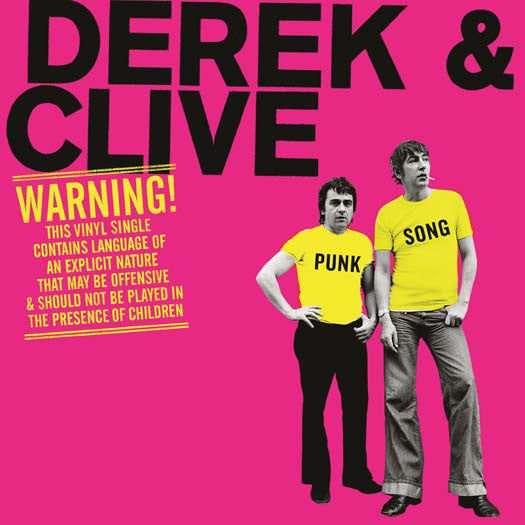 Derek & Clive Punk Song 7" Vinyl 7" Single RSD 2016