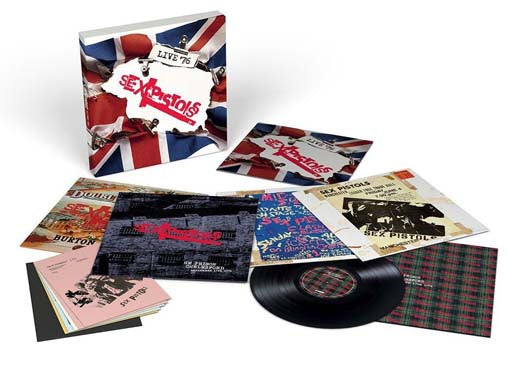 SEX PISTOLS Live '76 4LP Vinyl BOX SET NEW