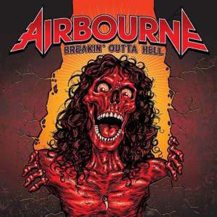 AIRBOURNE Breakin Outta Hell LP Pic Disc Vinyl 2016