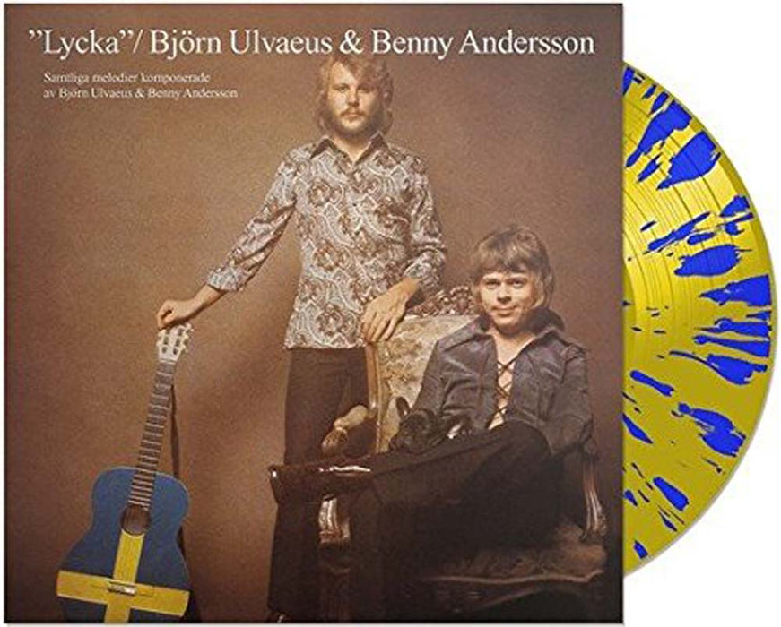 BJORN ULVAEUS BENNY ANDERSSON Lycka LP Vinyl NEW Splatter