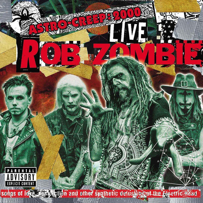 ROB ZOMBIE Astro-Creep: 2000 Live LP Vinyl NEW 2018