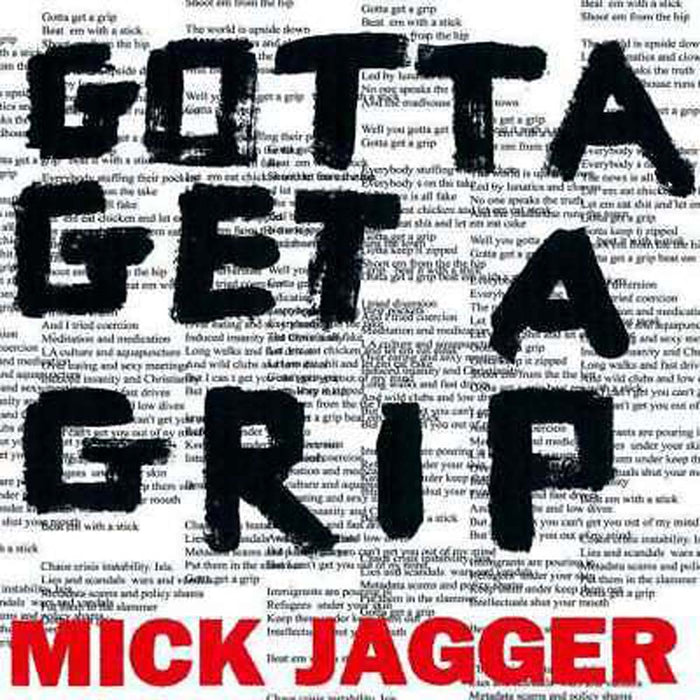 MICK JAGGER Gotta Getta Grip/ England Lost 12" Single Vinyl 2017