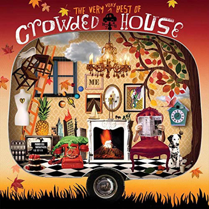 Crowded House Very Very Best of Limited Orange Vinyl LP New 2019