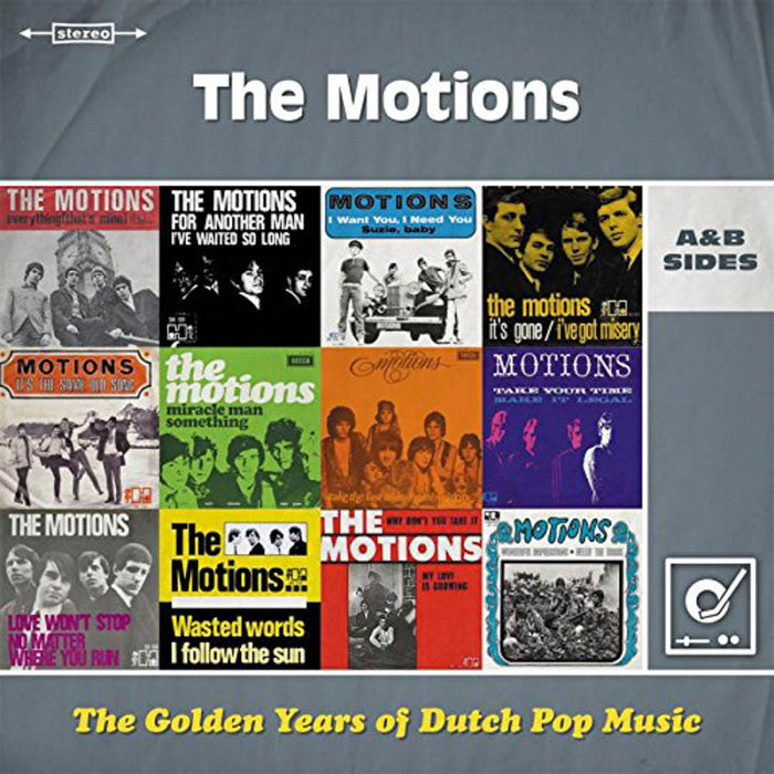 Motions Golden Years of Dutch Pop Music A & B Sides Double Vinyl LP New 2017