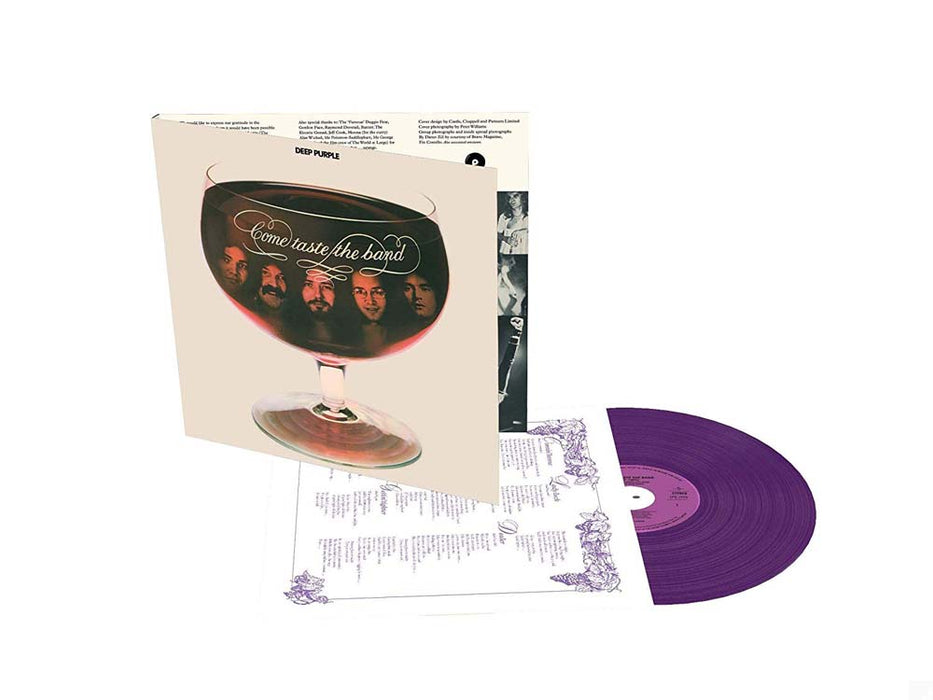 Deep Purple Come Taste The Band Coloured Vinyl LP 2018