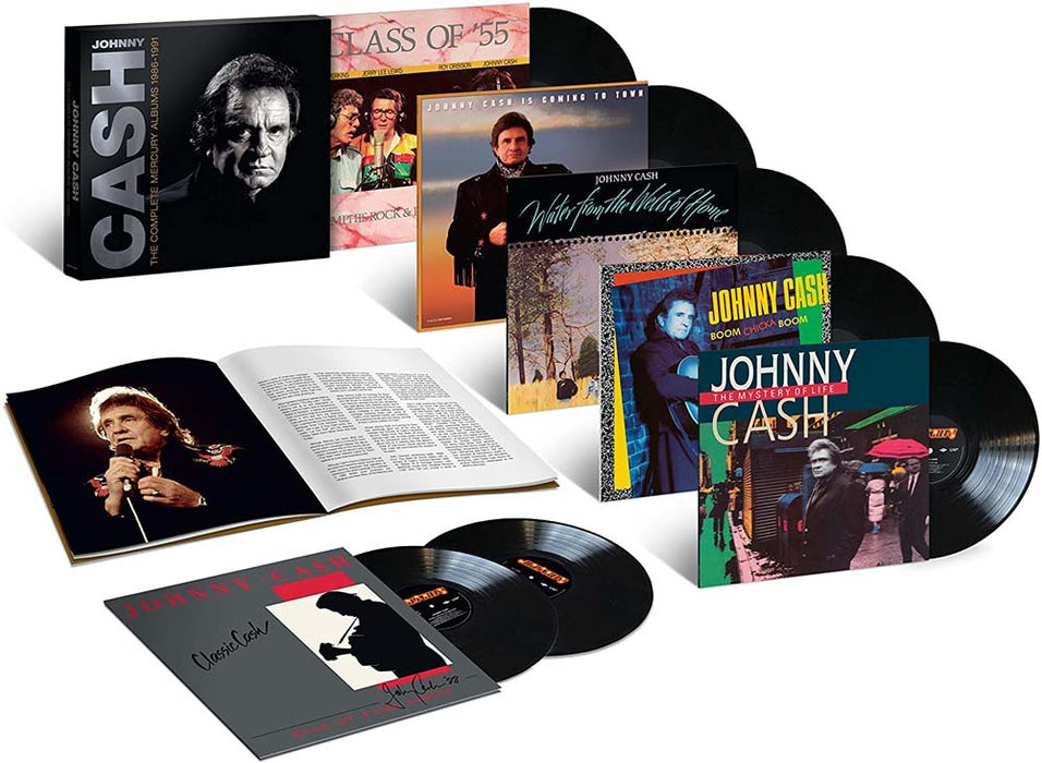 Johnny Cash - Complete Mercurys 86-91 Vinyl LP Ltd Boxset New Out 2020